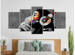 Affe Music Quadro In Vetro Acrilico Quadri Moderni Da Parete In Vetro G-A-0288-K-M