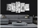 Abstract Flowers Quadro Di Vetro Acrilico Quadri Di Vetro Moderni Da Parete A-A-0587-K-M