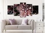 Blumen PÄOnien Quadro Di Vetro Acrilico Quadri Di Vetro Moderni Da Parete Immagini B-C-0638-K-M