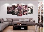 Fiori PÄOnia Roses Quadro Di Vetro Acrilico Quadro Di Vetro Murale Moderno B-C-0689-K-M