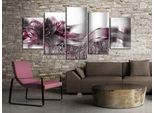 Fiori Asstratti Quadro Di Vetro Acrilico Arte Moderna Da Parete Quadri Di Vetro Immagini B-A-0273-K-P