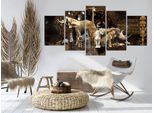 Animali Africa Quadro Di Vetro Acrilico Quadri Di Vetro D'arte Moderna Da Parete Immagini G-C-0284-K-M