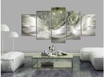 Abstrakt Pusteblume Quadro In Vetro Acrilico Quadri Moderni Da Parete Quadri In Vetro A-C-0087-K-P