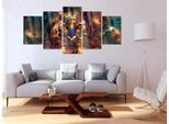 Tieger Abstrakt Quadro In Vetro Acrilico Quadro Da Parete Moderno Quadri In Vetro G-B-0024-K-P