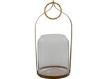 Lanterna Clayre & Eef 22X21X43 Cm Metallo Color Rame