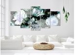 Fiori Asstratti Quadro Di Vetro Acrilico Arte Moderna Da Parete Quadri Di Vetro Immagini B-C-0740-K-O