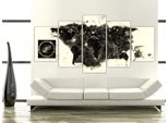 Mappa Del Mondo Abstract Quadro Di Vetro Acrilico Arte Da Parete Moderna Quadri Di Vetro Immagini K-A-0010-K-O