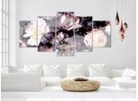 Fiori Asstratti Quadro Di Vetro Acrilico Arte Moderna Da Parete Quadri Di Vetro Immagini B-C-0740-K-N