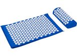 Cuscino Rilassante Per Agopuntura Cuscino Per Massaggio Cuscino Per Collo Blu Bianco