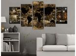 Mappa Del Mondo Abstract Quadro Di Vetro Acrilico Arte Da Parete Moderna Quadri Di Vetro Immagini K-A-0008-K-O