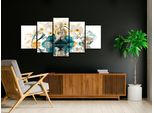 Engel Blumen Orchidee Vetro Acrilico Parete Immagine Stampa Bildh-A-0161-K-O