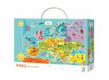 Dodo Puzzle Mappa Dell'europa 100 Pezzi