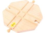 Bigjigs Binario Di Attraversamento Ferroviario In Legno