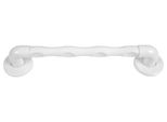 Alberts 141097 Maniglia Di Presa, Ergonomica, In Plastica, Bianca, Lunghezza Maniglia 324 Mm