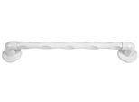 Alberts 141103 Maniglia, Ergonomica, In Plastica, Bianca, Lunghezza Maniglia 464 Mm