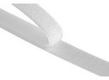 Velcro® Nastro Con Gancio E Anello Autoadesivo, Gancio E Anello 20 Mm X 1 M Bianco