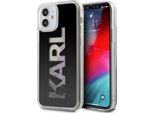 Karl Lagerfeld Klhcp12Sklmlbk Iphone 12Mini 5,4 Czarny/Black Hardcase Karl Logo Glitter