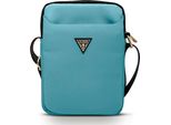 Guess Torba Gutb10Ntmllb 10 Niebieski/Blue Nylon Triangle Logo