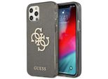 Guess Guhcp12Lpcugl4Gbk Custodia Rigida Iphone 12 Promax 6,7 Czarny/Nero Glitter 4G Big Logo