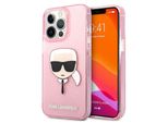 Karl Lagerfeld Klhcp13Xkhtuglp Iphone 13Pro Max 6,7 RóżOwy/Pink Hardcase Glitter Karl's Head