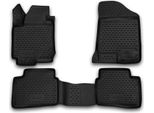Tappetino Element 3D Per Kia Ceed, 2007-2012, 5 Porte, 4 Pezzi.
