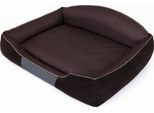 Lettino Per Cani "Royal"" -110X85Cm- Con Schienale Alto, Morbidamente Imbottito | Pillowprim"