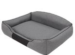 Lettino Per Cani "Royal"" -85X65Cm- Robusto Con Schienale Alto, Morbidamente Imbottito | Pillowprim"