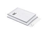 100 Mailmedia Faltenversandtaschen C4 Mit Fenster