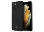 Mercedes Mehcs21Msilbk S21+ G996Czarny/Black Hardcase Silicone Line