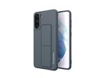 Wozinsky Custodia Kickstand Custodia In Silicone Con Supporto Samsung Galaxy S21+ 5G Blu Navy