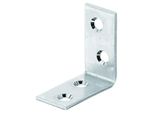 Alberts 847715 Staffa Per Sedia, Zincata Sendzimir, 40 X 40 X 20 Mm, Set Da 40