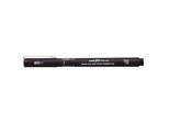 Uni-Ballcs1200 N Uni-Ball Fineliner Pin Chisel 1.0, Punta A Cuneo, Nero