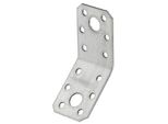 Alberts 848347 Connettore Angolare, 135° Angolato, Zincato Sendzimir, 50 X 50 X 35 Mm, Set Da 50