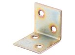 Alberts 329938 Staffa Ad Angolo Largo, Zincata Sendzimir, 30 X 30 X 30 Mm, Set Da 75