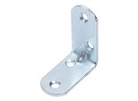 Alberts 837808 Angolo Di Sedia, Con Estremità Arrotondate, Blu Galvanizzato, 40 X 40 X 19 Mm, Set Da 120