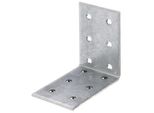 Alberts 329761 Lochplattenwinkel, Zincato Sendzimir, 60 X 60 X 40 Mm, 15Er Set
