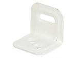 Alberts 849535 Staffa Di Regolazione, Goffrata, Plastificata Bianca, 25 X 25 X 30 Mm, Set Da 50