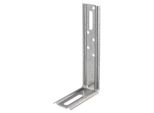 Alberts 866280 Staffa Di Regolazione, Angolo 90°, In Rilievo, Con Foro Asolato, Zincata Sendzimir, 70 X 140 X 30 Mm, Set Da 25