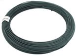 Alberts 530235 Filo Di Tensione, Zincato, Plastificato Verde, Filo Ø 3,8 Mm, Lunghezza 110 M