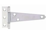 Alberts 850920 Cerniera Per Casse, Con Perno Rivettato, Zincata, Passivata A Film Spesso, Cerniera: 100 Mm, Cerniera: 60 Mm, Set Da 25