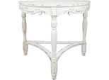 Tavolino Clayre & Eef 106X48X87 Cm In Legno Bianco