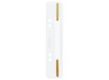 10X Leitz 3710-00-01 Strisce Di Graffatura Pp Corte Bianche 25 Pezzi