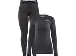 Set Craft Core Wool Merino - Donna, Nero - Taglia Xs