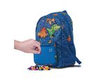 Pixie Crew - Zaino Per Bambini Dino Blue