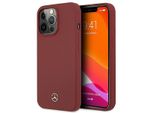 Mercedes Mehcp13Xsilre Iphone 13 Pro Max 6,7 Rosso/Rosso Linea Custodia Rigida In Silicone