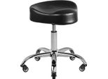 Sgabello Per Parrucchieri Gabbiano A450 Nero