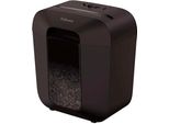 Fellowes Powershred | LX25M | Mini-Cut | Distruggidocumenti | P-4 | Carte Di Credito | Graffette | Fermagli | Carta | 11,5 Litri | Nero