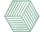 Krumble Pan Coaster Hexagon - Sottopentola - Sottopentola - Silicone - Resistente Al Calore - Verde