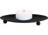 Quvio Sottobicchiere Per Candele - Portacandele - Piatto Per Candele - Sottobicchiere Per Candele - Ciotole Per Candele - Diametro 10 Cm