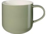 Asa Selection Coppa Henkelbecher Khaki, Henkel Becher, Kaffeebecher, Tasse, Porzellan, GrüN, 400 Ml, 19100350